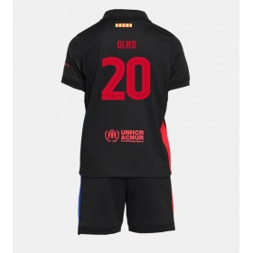 Barcelona Dani Olmo #20 Auswärtstrikot 2024-25 Kurzarm (+ kurze hosen)